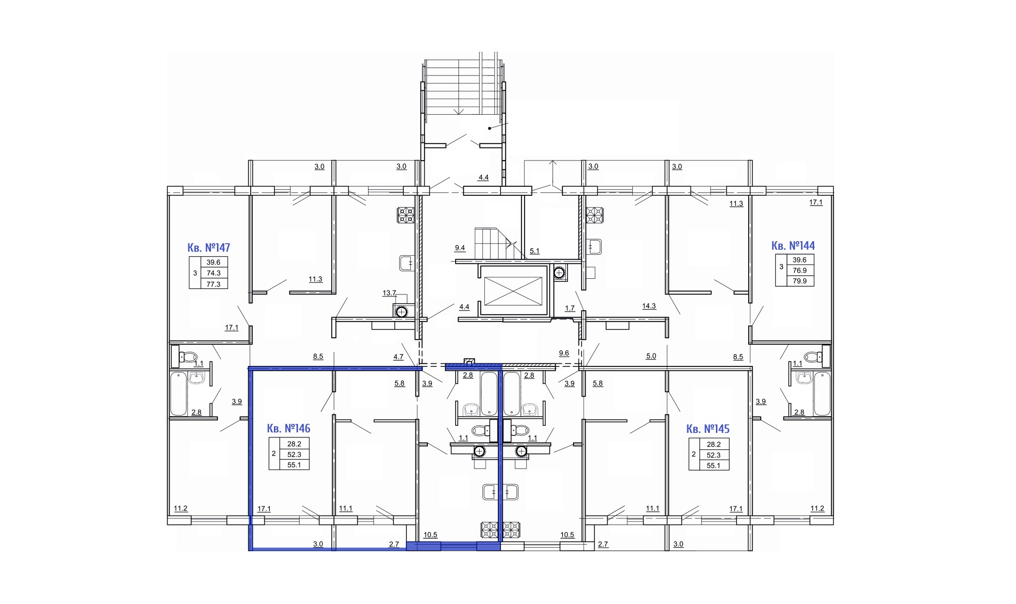 Купить 2-комнатную квартиру в Костроме от застройщика КФК №1
