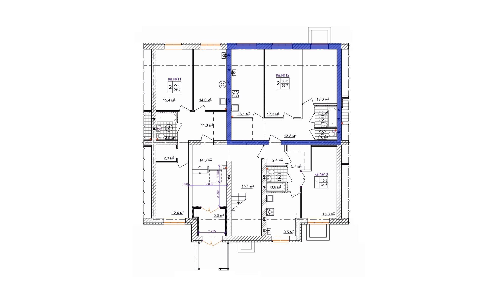 Купить 2-комнатную квартиру в Костроме от застройщика КФК №1